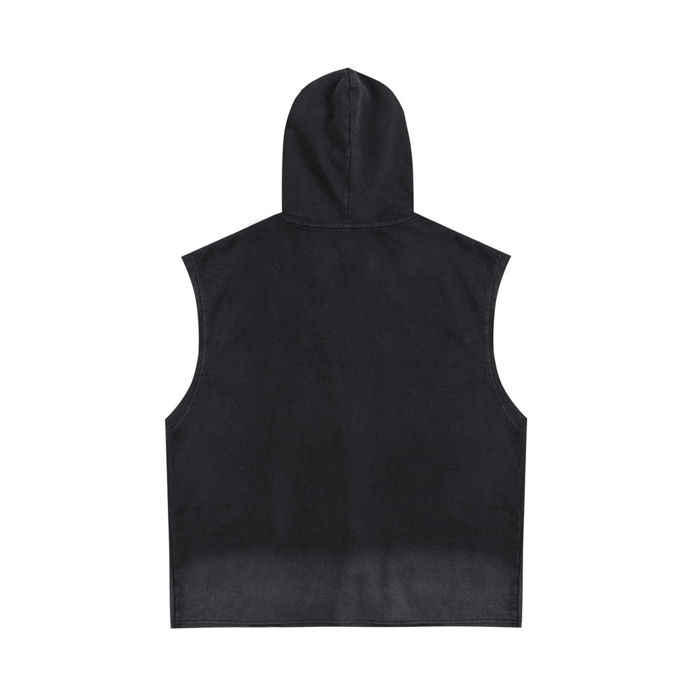 Distorted Black Vest