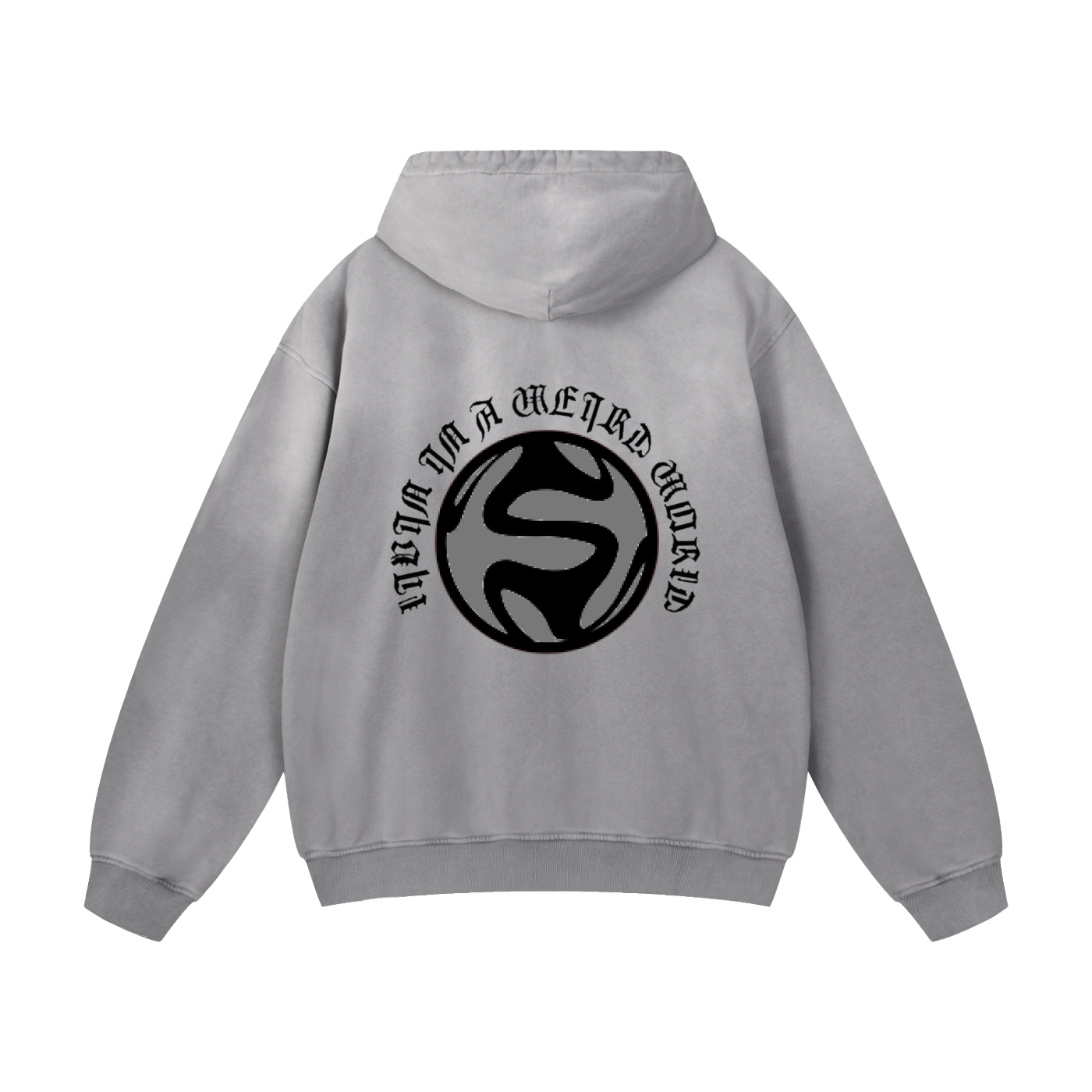 Distorted Society Collection Grey Hoodie
