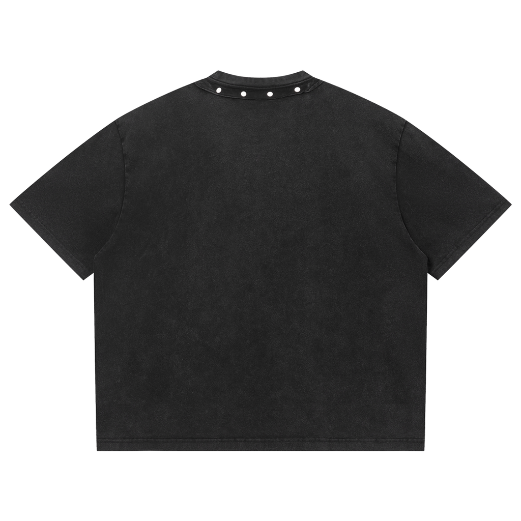 DISTORTED STUDED TEE