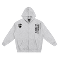 Grey Distorted Society Hoodie