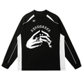 Distorted Graphic Longsleeve