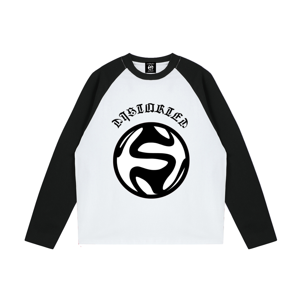 B&W Distorted Long Sleeve
