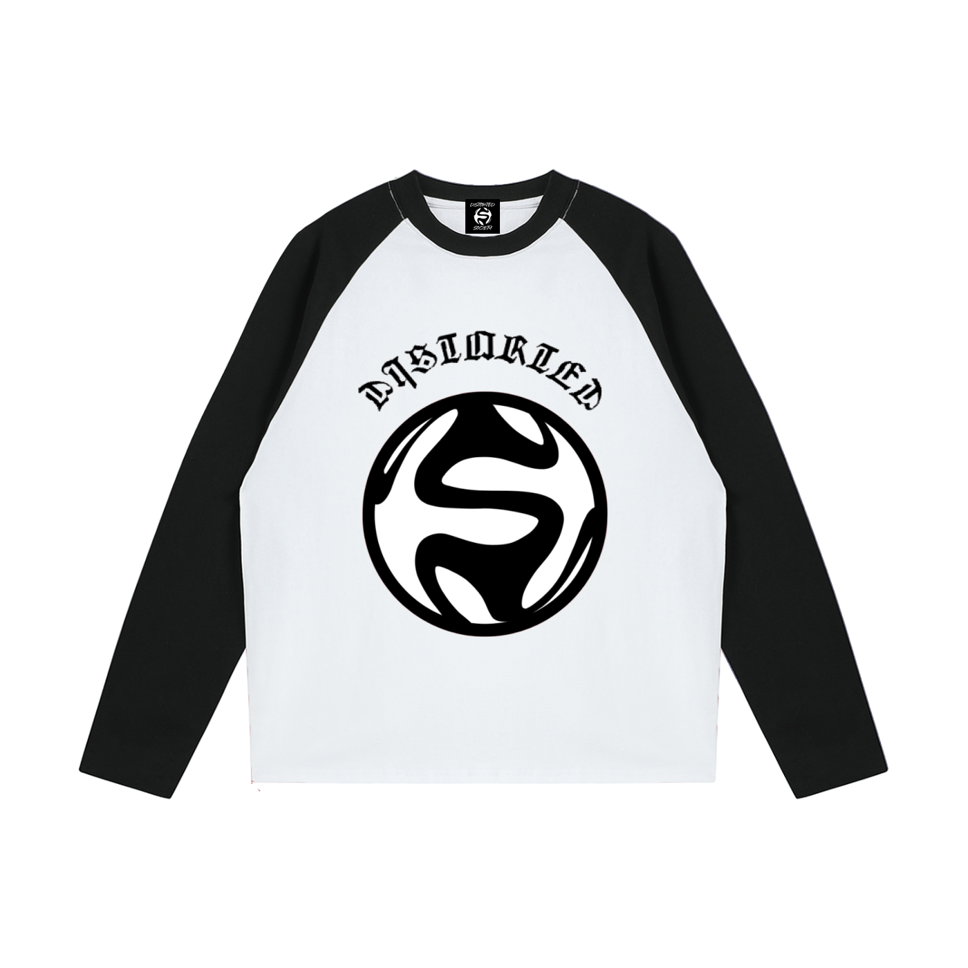 B&W Distorted Long Sleeve