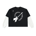 B&W Distorted Society Long Sleeve