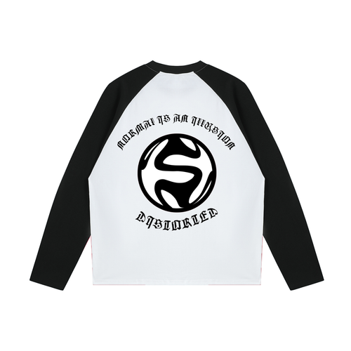 B&W Distorted Long Sleeve